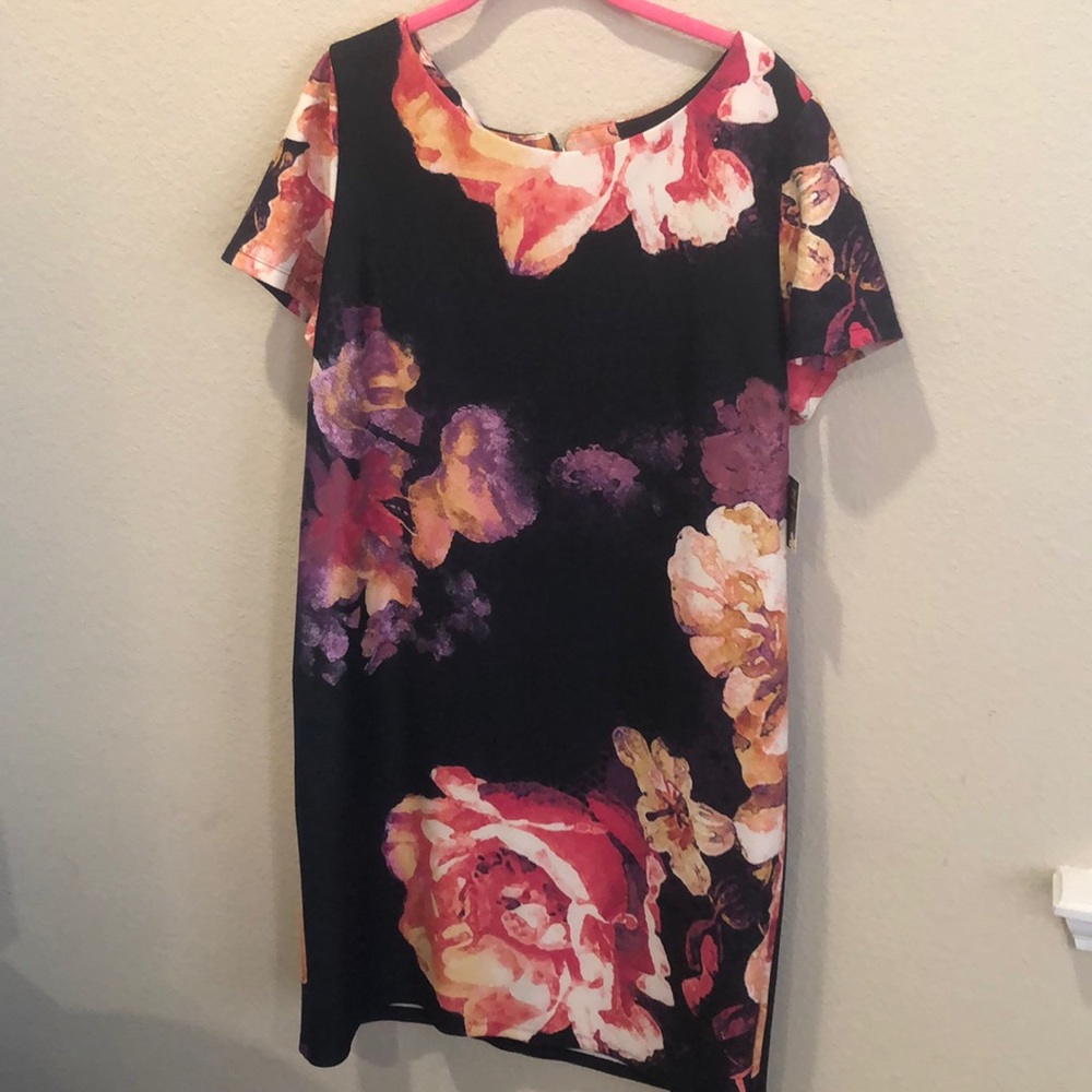 NWT Taylor Floral Print Dress